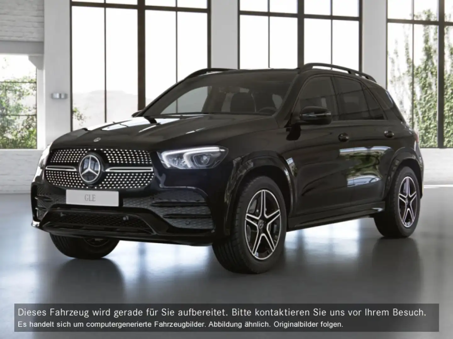 Mercedes-Benz GLE 350 de 4M AMG WideScreen 360° Pano Burmester Schwarz - 2