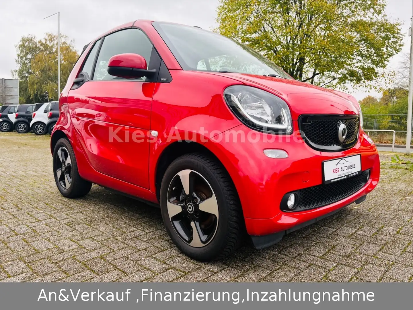 smart forTwo Cabrio Perfect 90PS AUTOM/KLIMA/SITZH/2.H Rot - 2