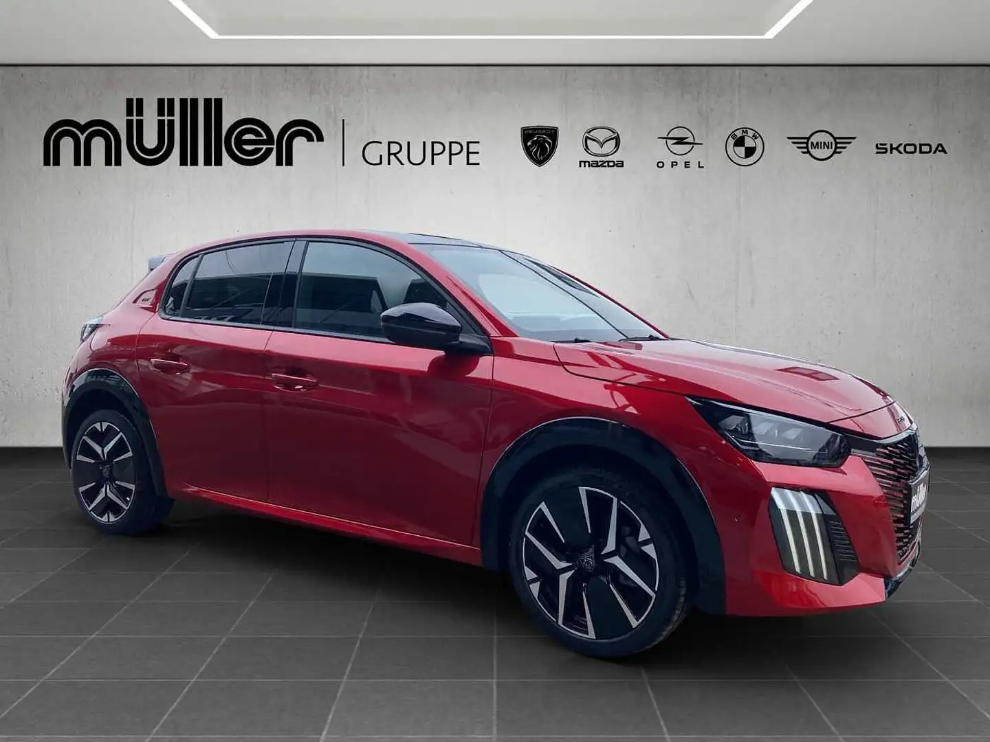 Peugeot 208 GT Hybrid 136 e-DSC6 Rot - 2