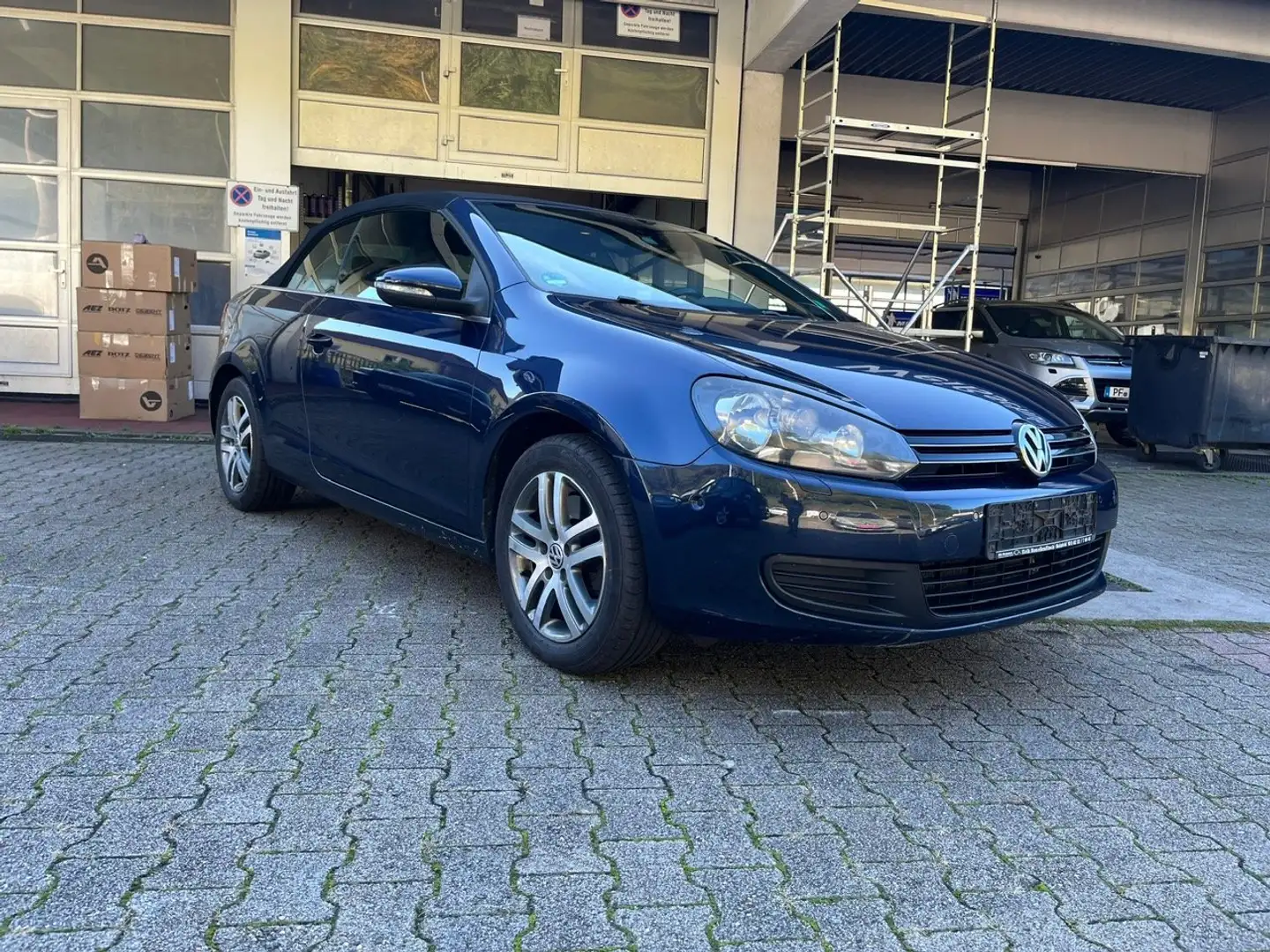 Volkswagen Golf Cabriolet Golf Cabrio 2.0 TDI BlueMotion Technology Blau - 1