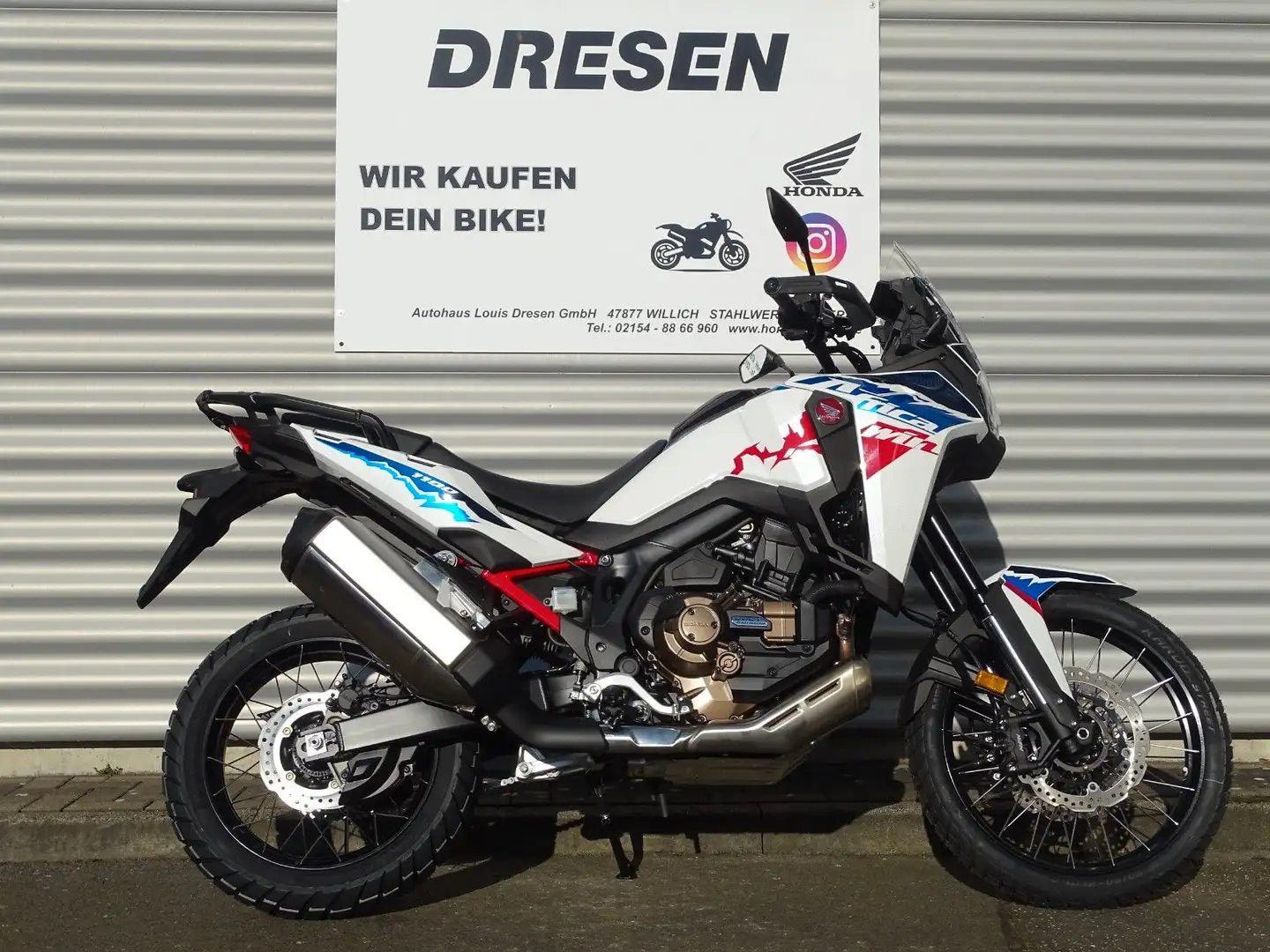 Honda CRF 1100 L DCT EERA *Africa Twin *6 Jahre Garantie Biały - 1