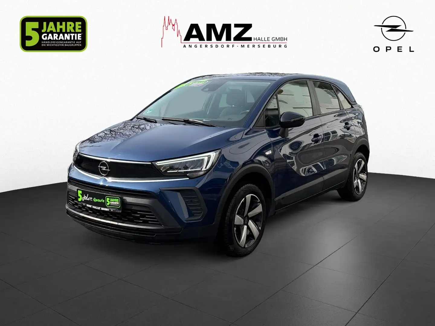 Opel Crossland 1.2 T Edition SHZ*LHZ*LM*Tempomat* Blauw - 1
