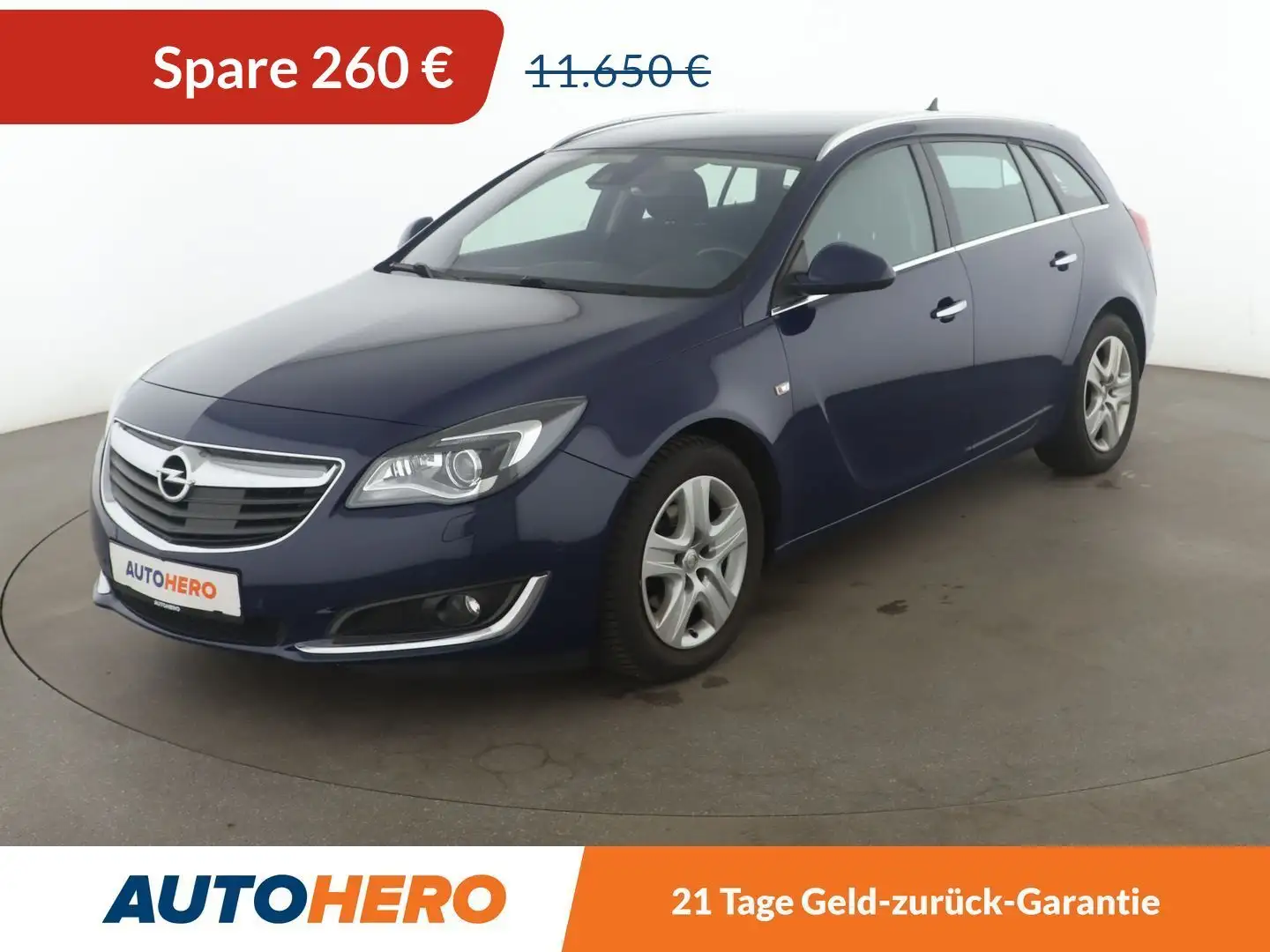 Opel Insignia 1.6 CDTI DPF Business Edition*NAV*ACC*CAM*PDC*SHZ Blau - 1