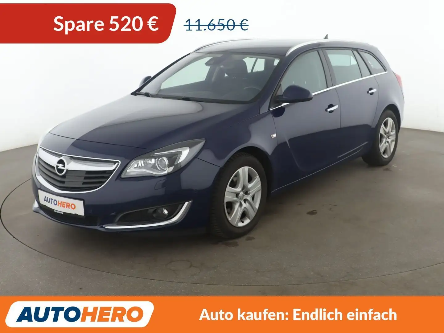 Opel Insignia 1.6 CDTI DPF Business Edition*NAV*ACC*CAM*PDC*SHZ Blau - 1