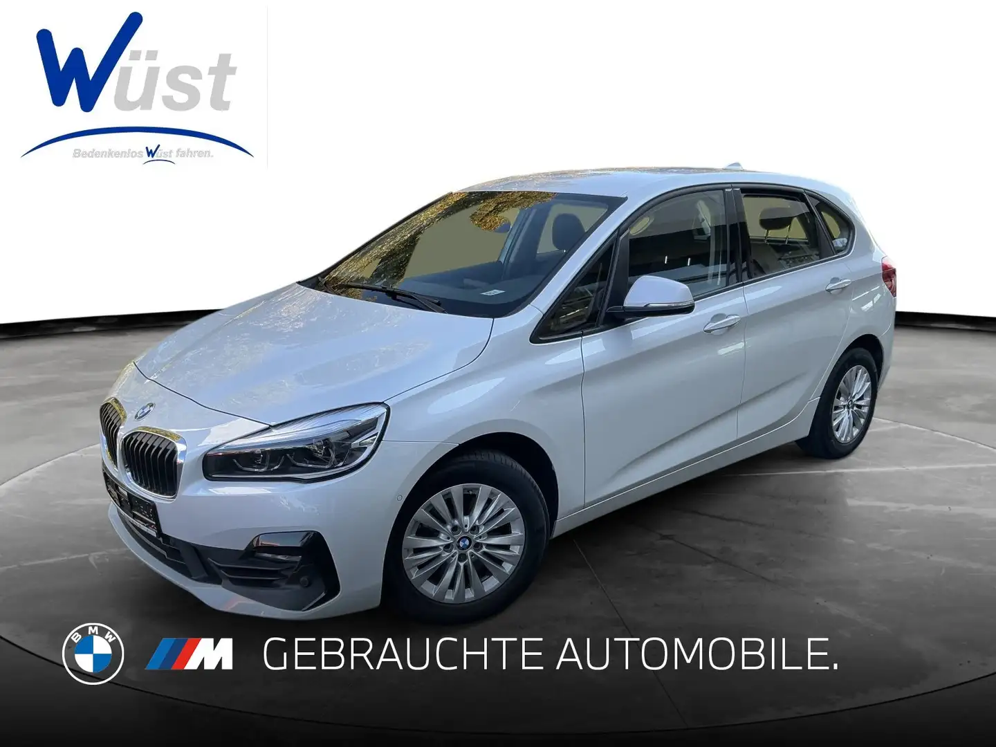 BMW 220 i Active Tourer Advantage AHK LED Kamera  Navi Weiß - 1