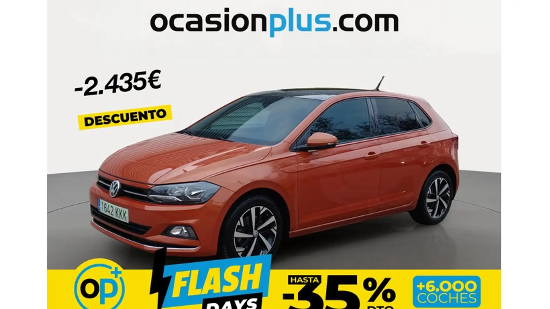 Volkswagen Polo 1.0 TSI Sport 85kW Orange - 1