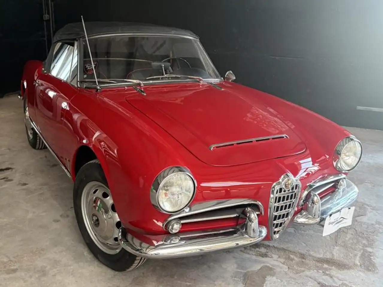 Alfa Romeo Giulia spider 1600, foto 1