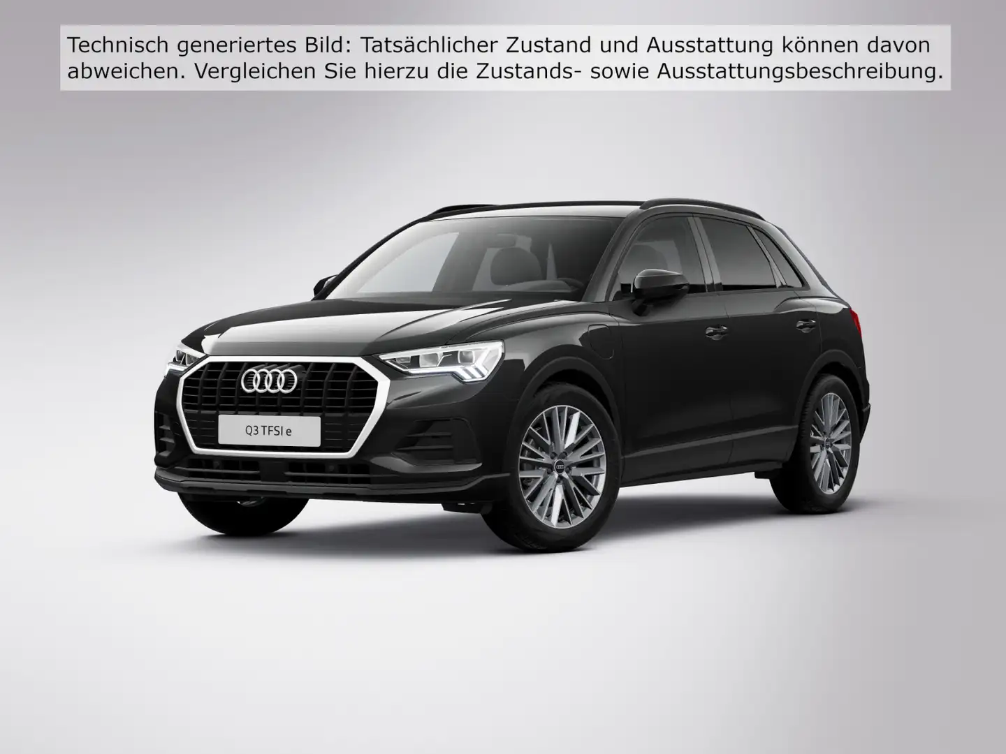 Audi Q3 45 TFSI e*S line*Einparkhilfe*LED*Navi*Sitzhe Schwarz - 2