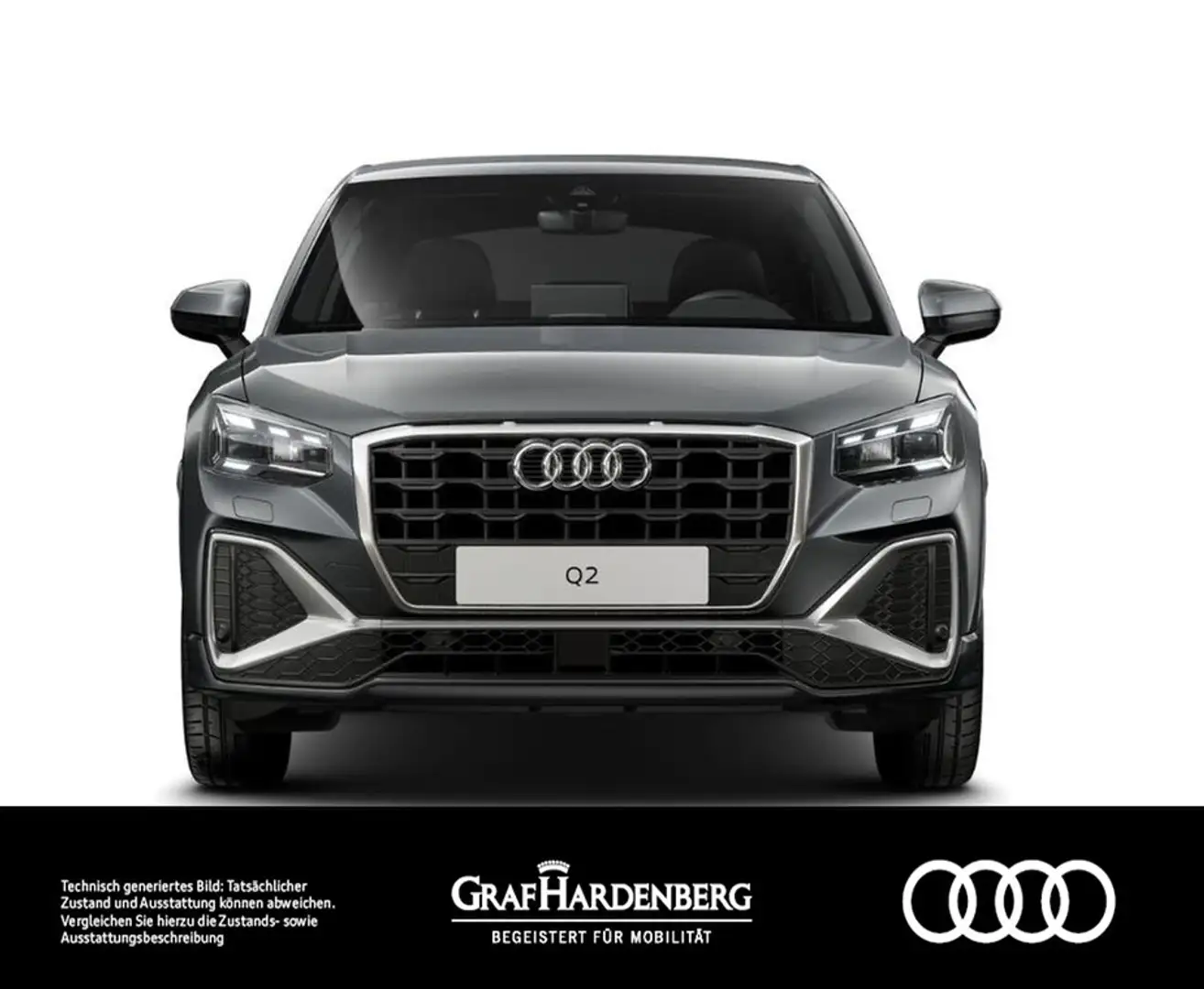 Audi Q2 35 TFSI S line Virt.Cockpit Matrix Gris - 2