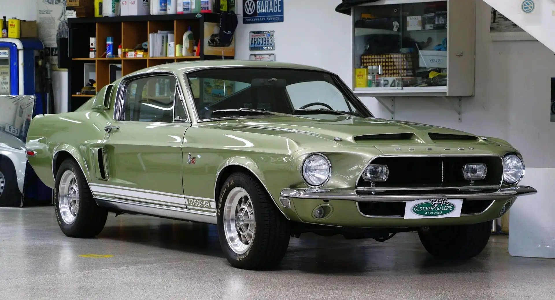 Ford Mustang FORD MUSTANG SHELBY GT 500 KR Vert - 1