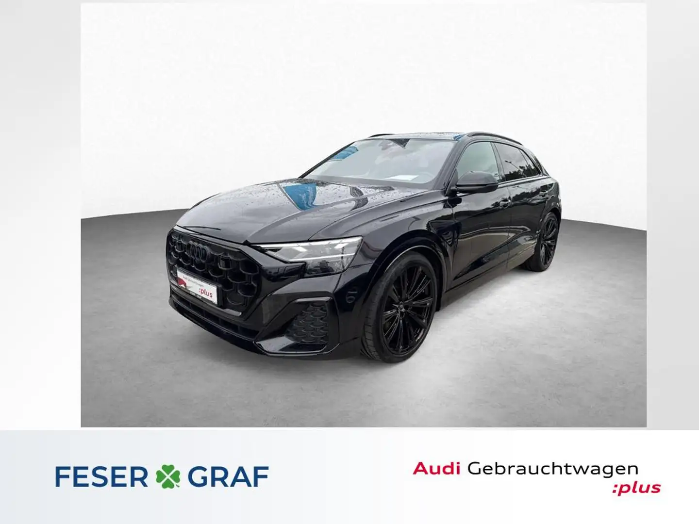 Audi Q8 50 TDI qu. - 3 x S line - PANO - KAMERA - AHK Noir - 1