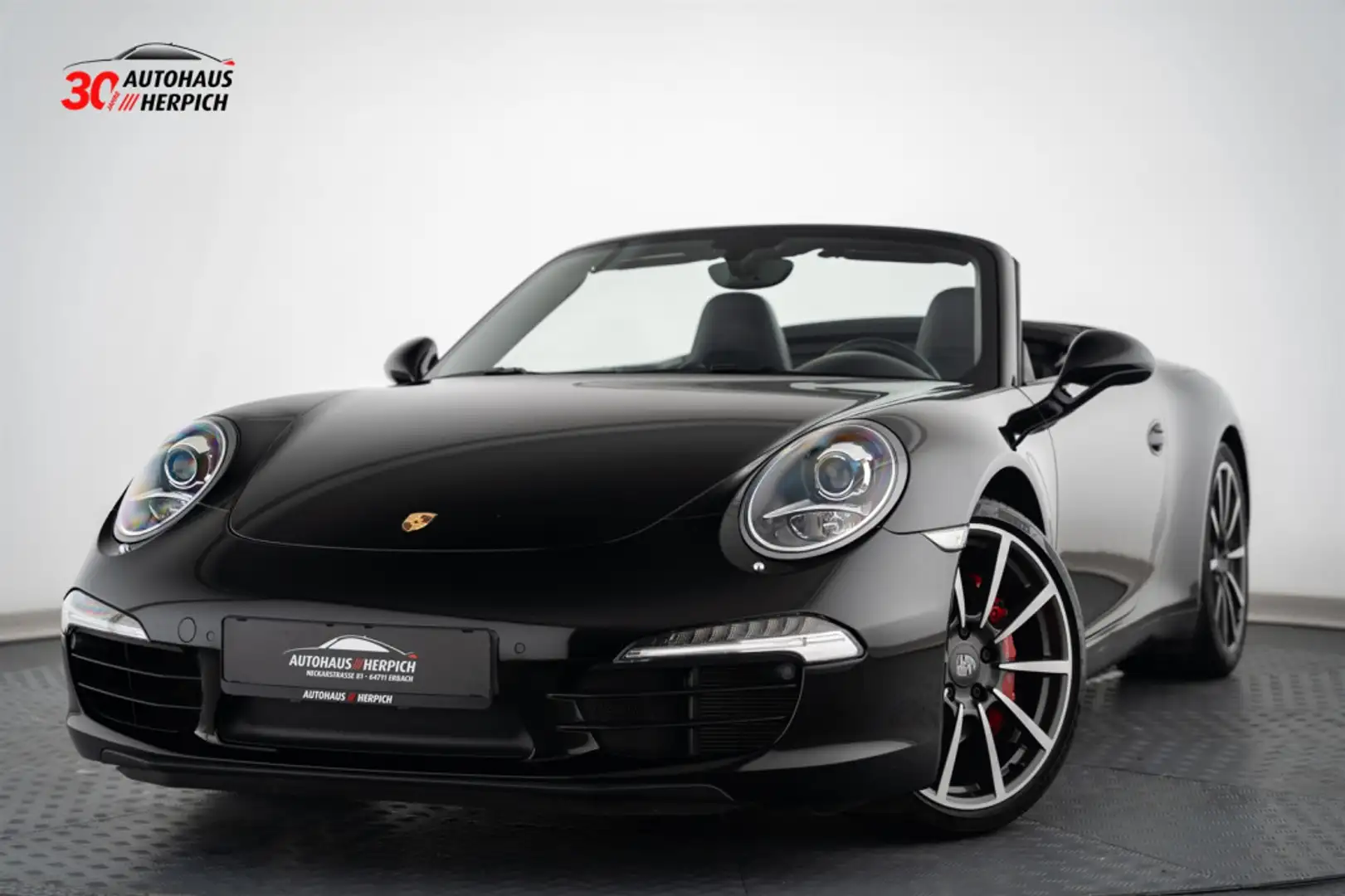 Porsche 991 S Cabrio PDK 20 Chrono SAGA BOSE Approved Schwarz - 1