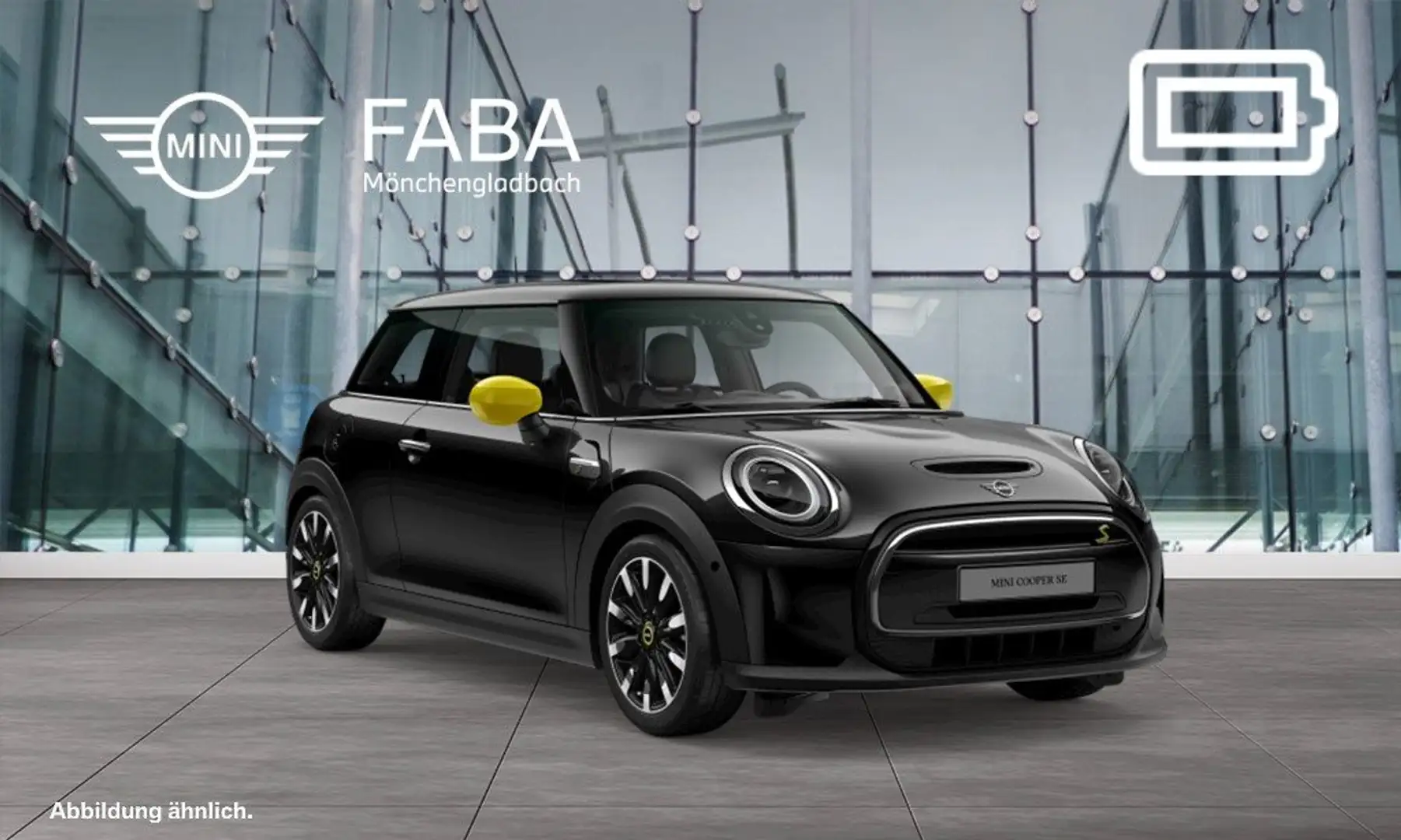 MINI Cooper SE Electric Trim Head-Up HK HiFi DAB LED RFK Shz Schwarz - 1