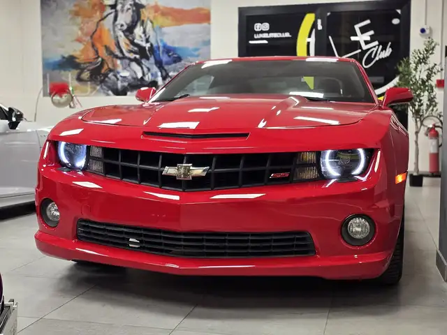 Chevrolet Camaro SS COUPE' 6.2 V8 405CV TETTO _ COLORADO RED _ GARANZIA 12 MESI _ FRENI BREMBO _ SCALDA SEDILI