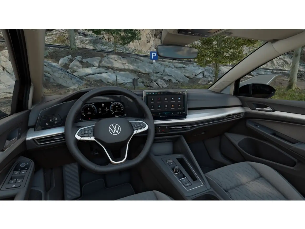 Volkswagen Golf VIII 1.5 eTSI DSG Life 3,49% Digitales Cockpit LED, миниатюра 7