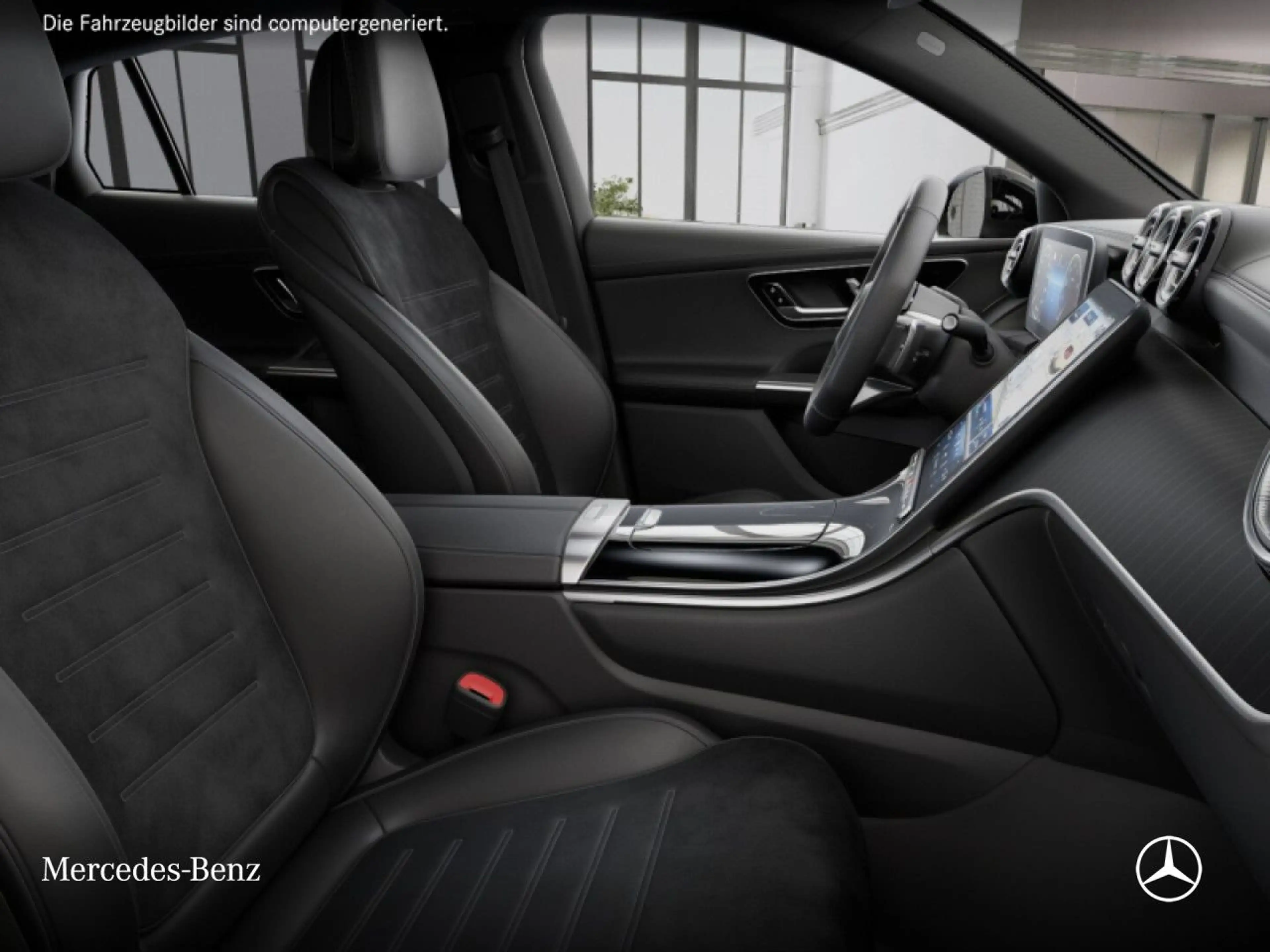 Mercedes-Benz GLC 200 4M AMG+NIGHT+360+AHK+TOTW+KEYLESS+9G — photo 11