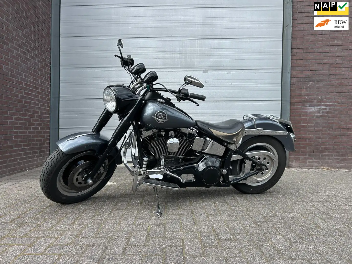 Harley-Davidson Fat Boy Chopper FLSTF 1340 cc zeer mooi 69000 km - 1