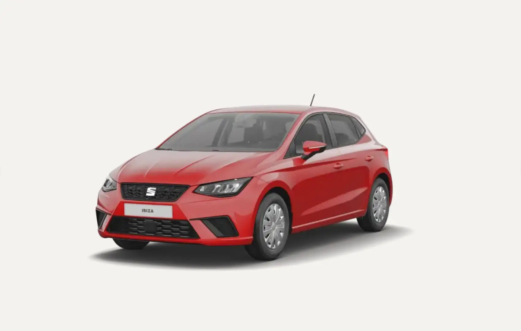 SEAT Ibiza 1.0 MPI 80pk Reference private lease 371,- Rood - 1