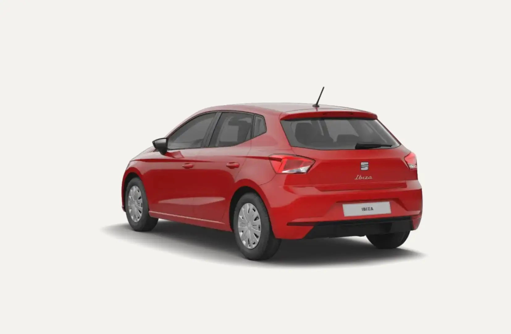 SEAT Ibiza 1.0 MPI 80pk Reference private lease 371,- Rood - 2