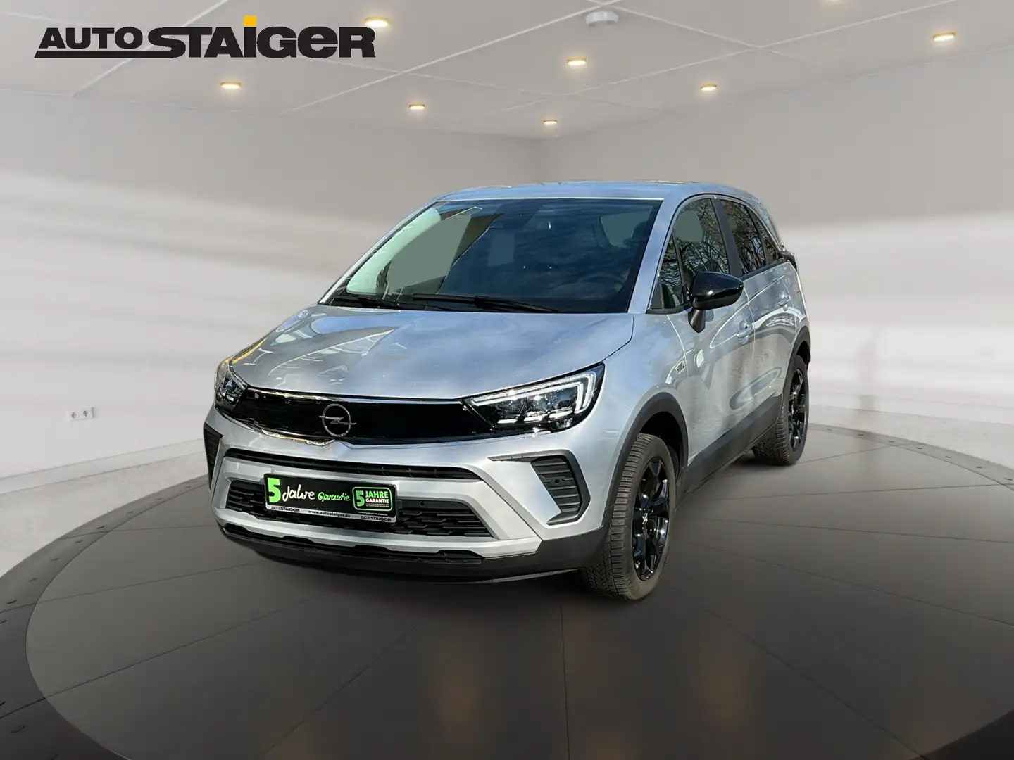 Opel Crossland 1.2 Turbo Elegance Navi Rückfahrkamera Grijs - 2