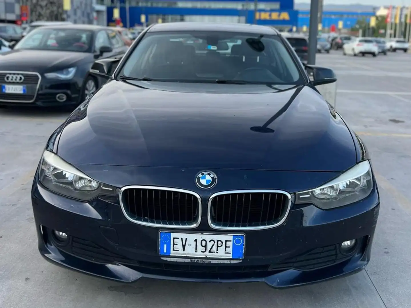 BMW 316 Serie 3 F30 2011 Berlina 316d Business auto Blu/Azzurro - 1