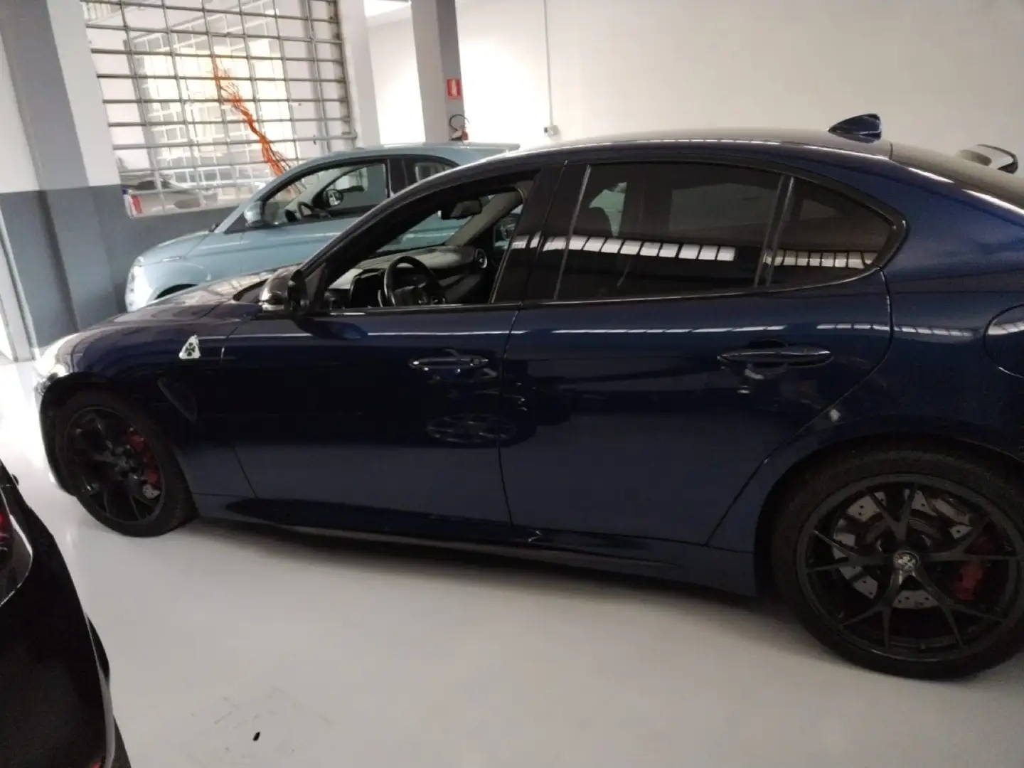 Alfa Romeo Giulia 2.9 t V6 Quadrifoglio 510cv auto - Sedili Carbonio Blu/Azzurro - 2