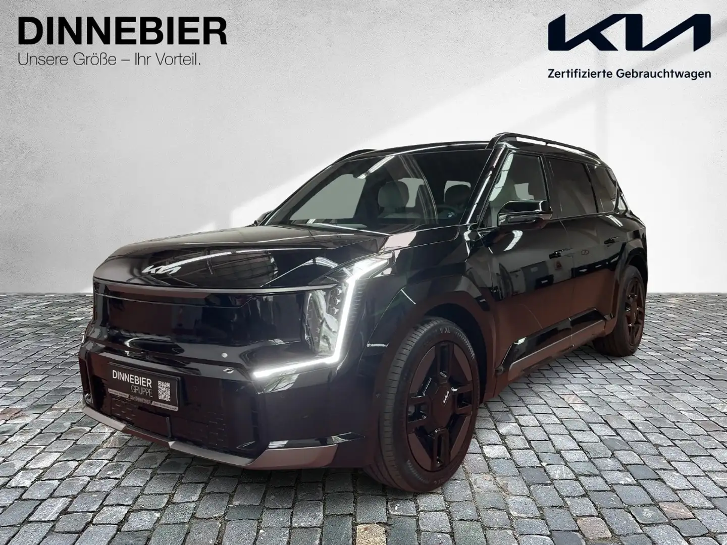 Kia EV9 GT-LINE AWD LED+360°Kamera+Massagesitze Schwarz - 2