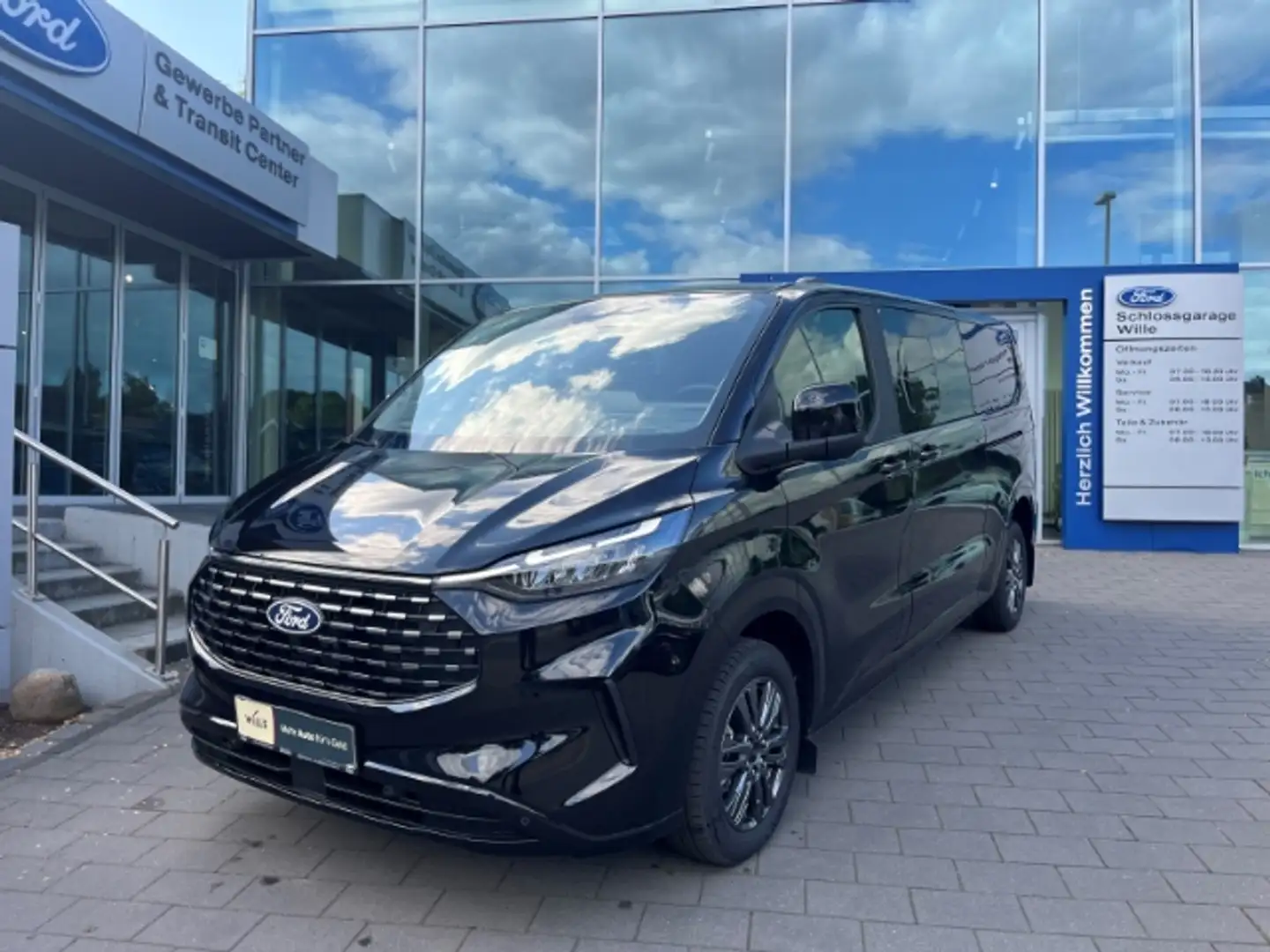 Ford Tourneo Custom 320 L2 Titanium Technologie-Paket 5/ 2 x Schiebetü Schwarz - 2
