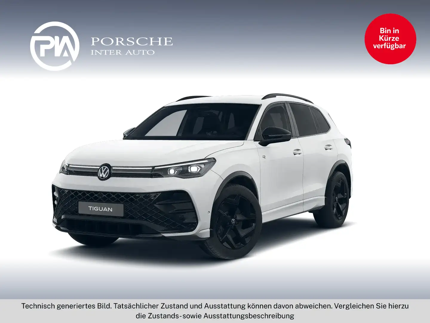 Volkswagen Tiguan R-Line TDI 4MOTION DSG Weiß - 1