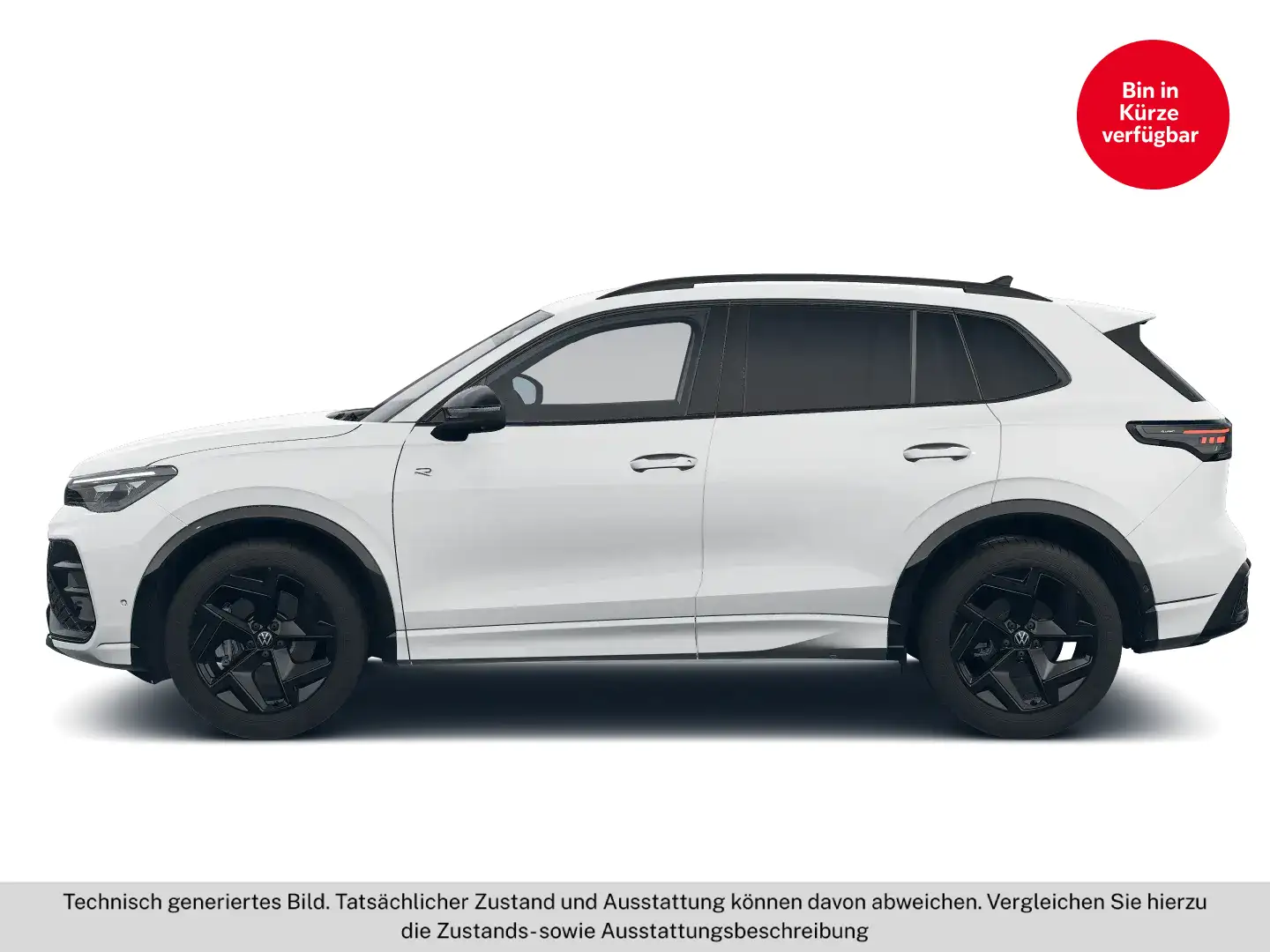 Volkswagen Tiguan R-Line TDI 4MOTION DSG Weiß - 2