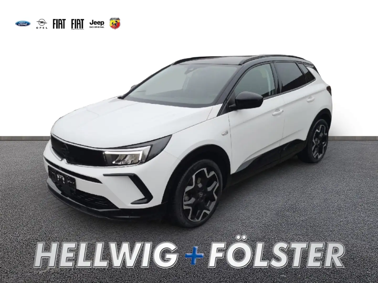 Opel Grandland GS Line + Navi PDCv+h LED SHZ RFK Temp Klimaauto. Weiß - 1