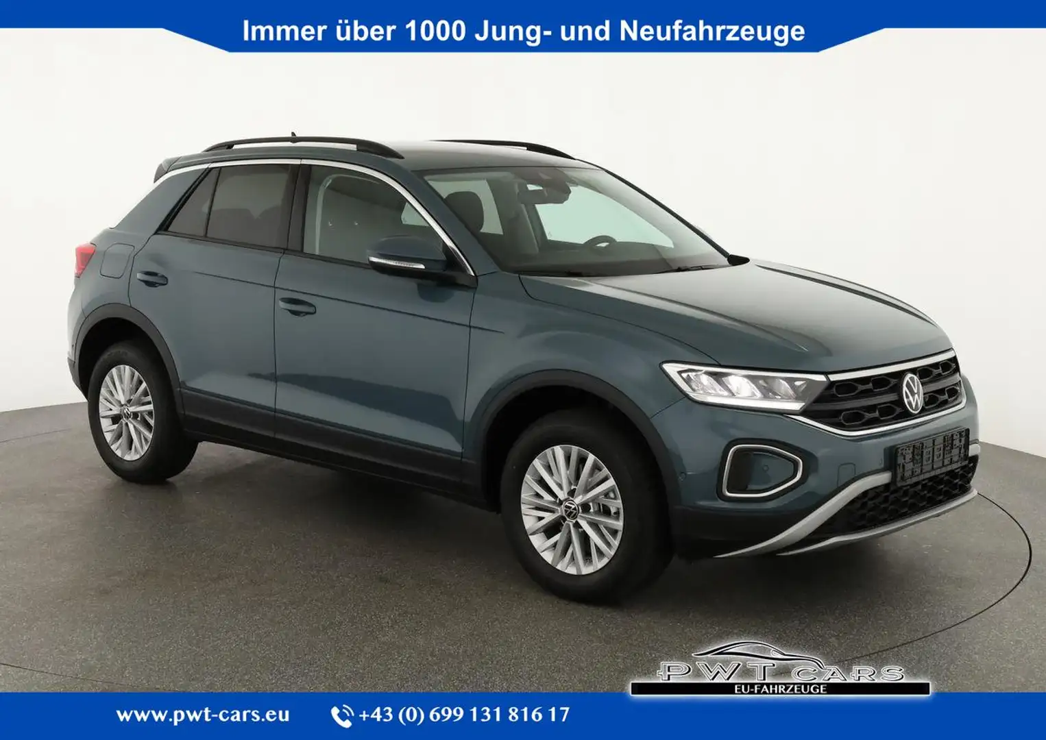 Volkswagen T-Roc Life 1.5 TSI DSG Life, Kamera, Winterpaket, ACC... Blauw - 1