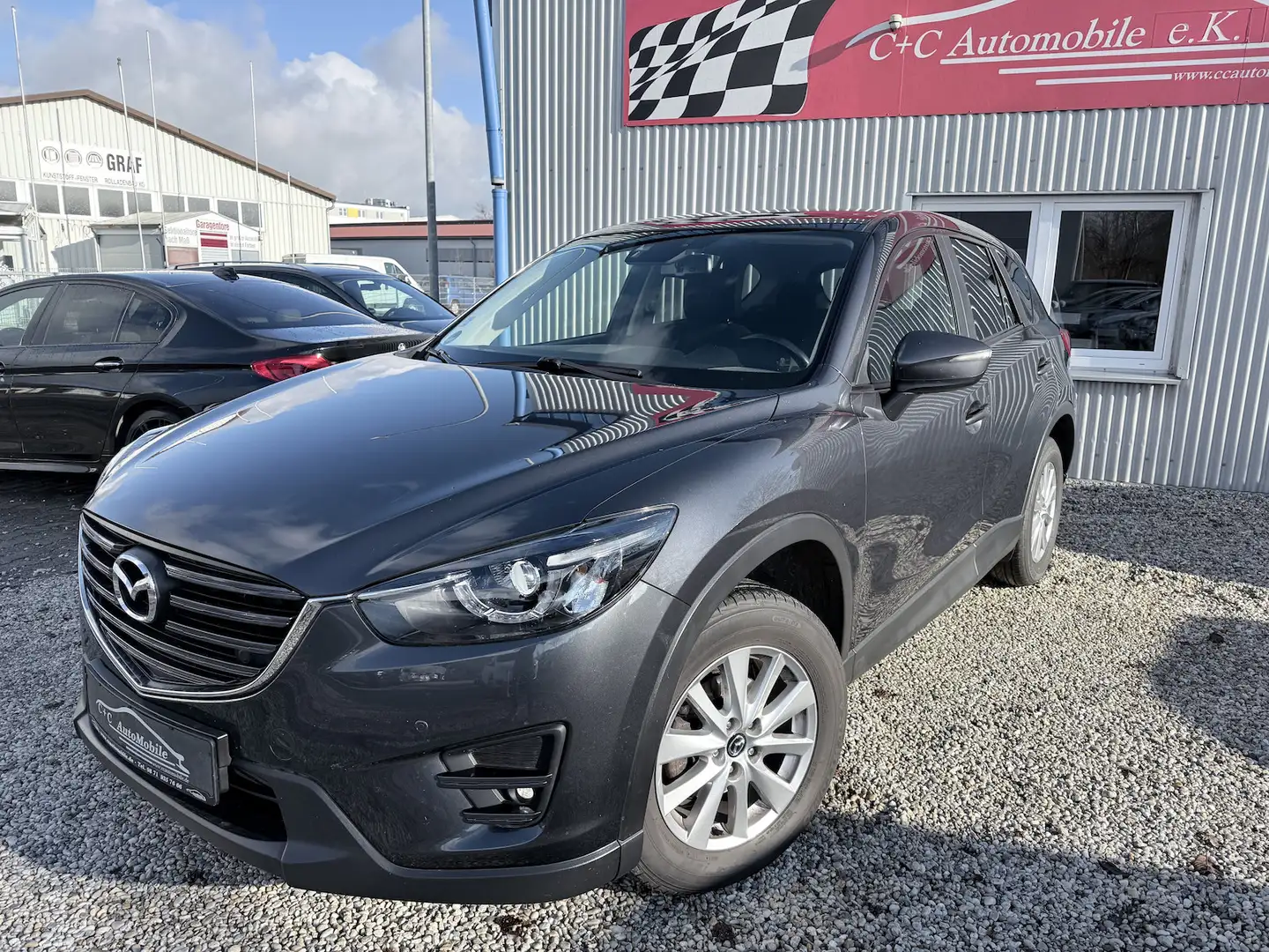 Mazda CX-5 2.2D SKYACTIV Exclusive-Line Navi Xenon Grau - 1
