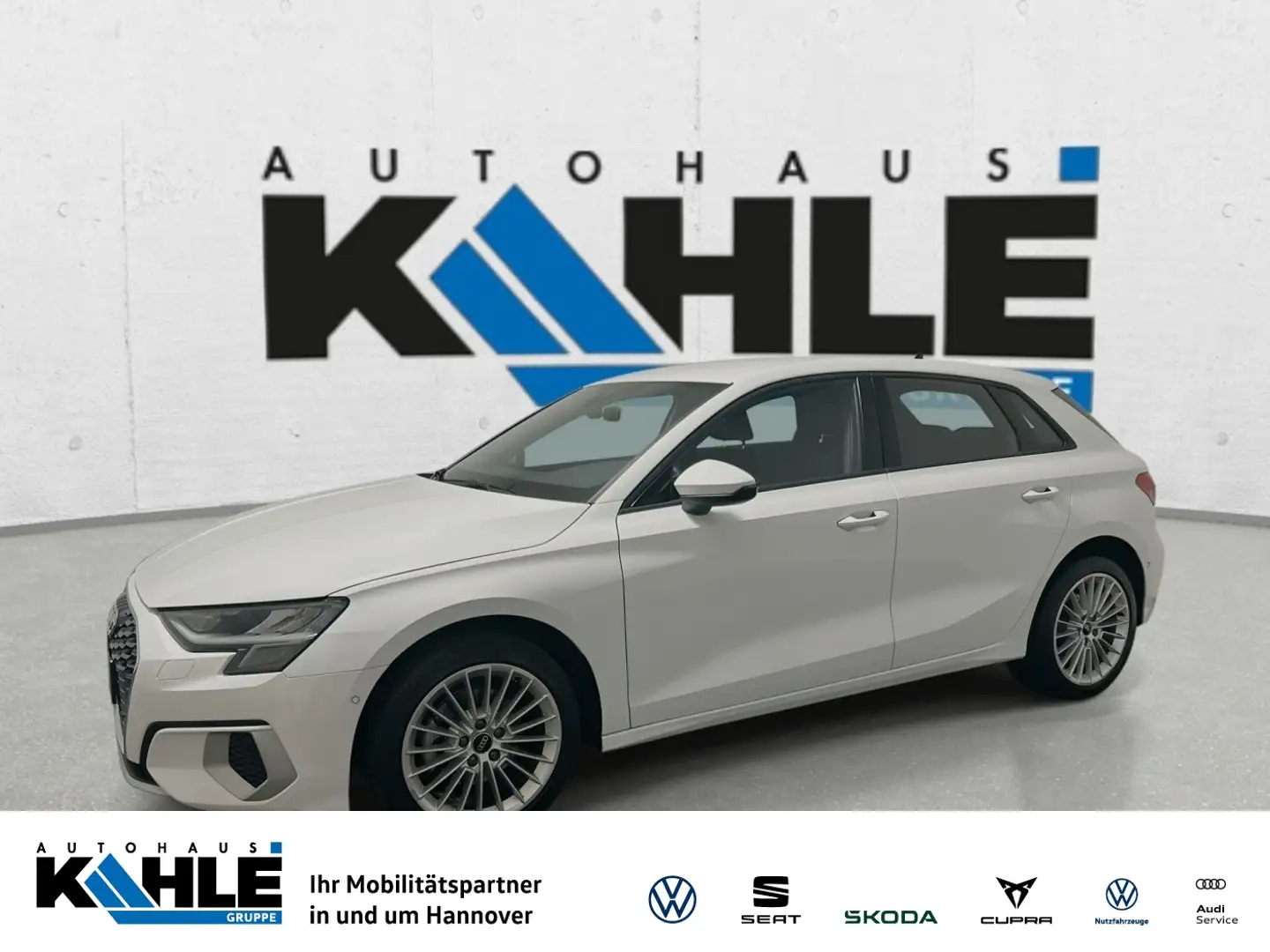 Audi A3 Sportback 30 1.0 TFSI Advanced Klima GJR Wit - 1