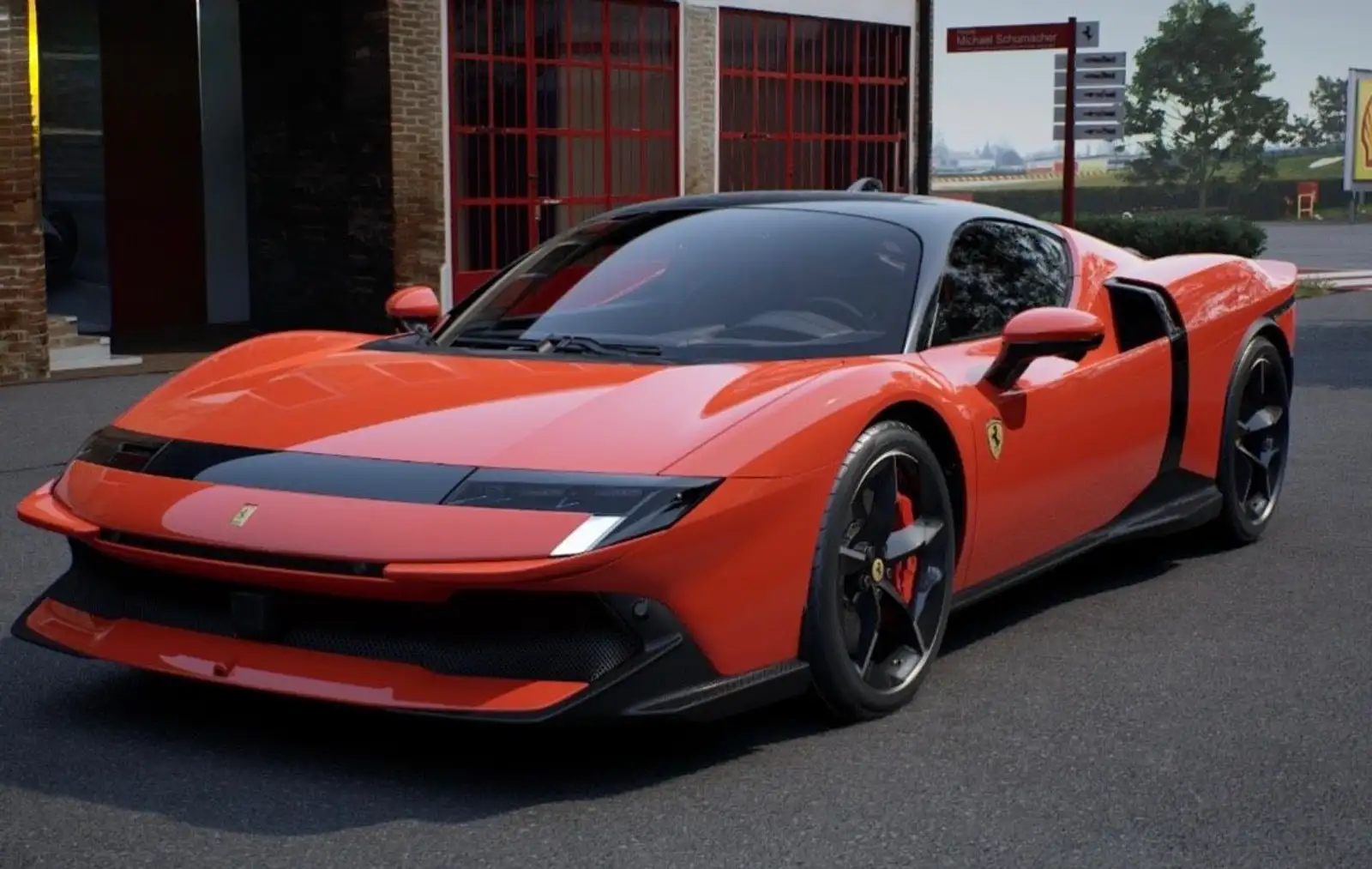 Ferrari TESTAROSSA ROSSOCORSA FULL CARBON JBL LIFT READY