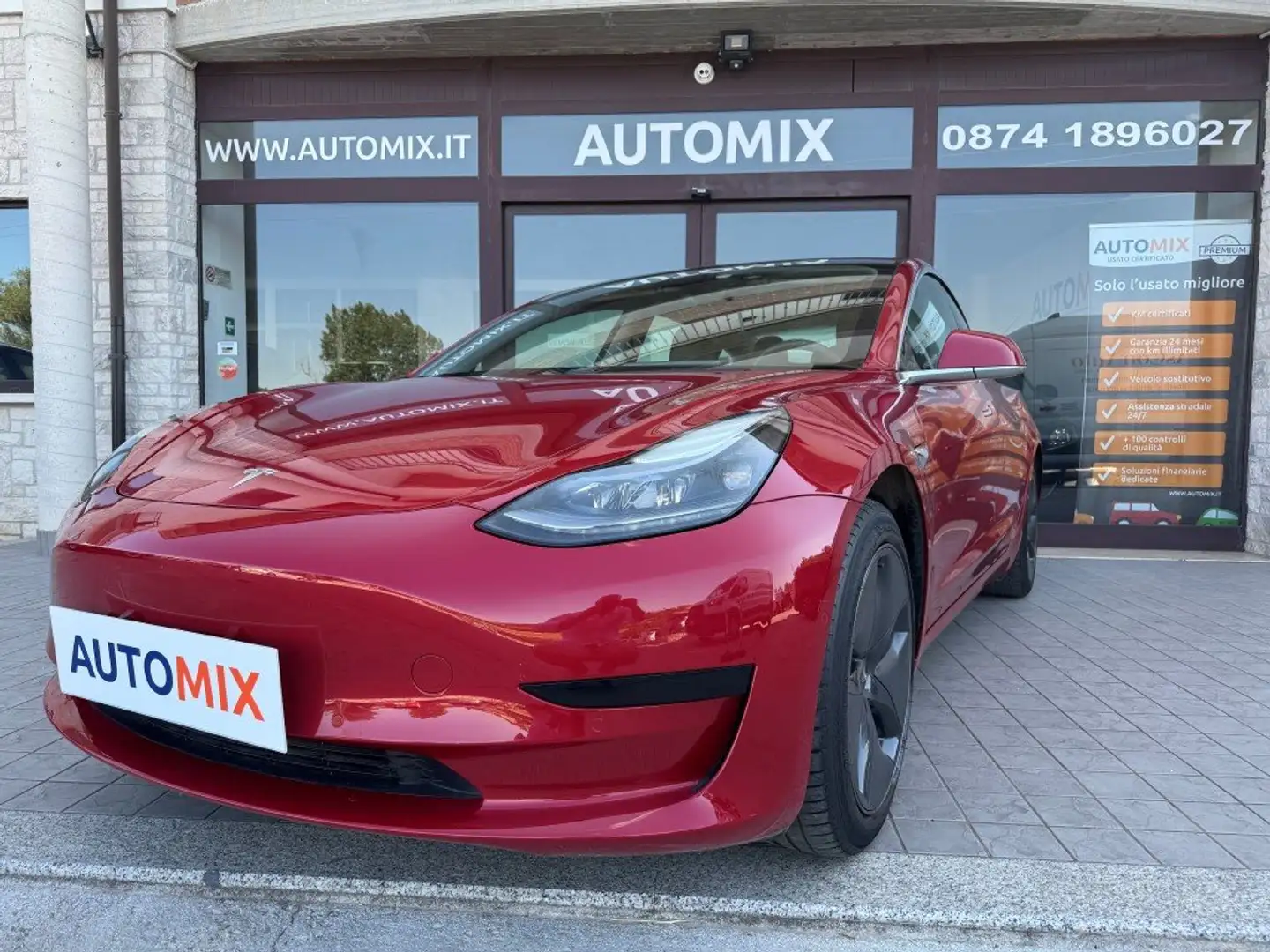 Tesla Model 3 Standard Rwd Plus Rood - 2