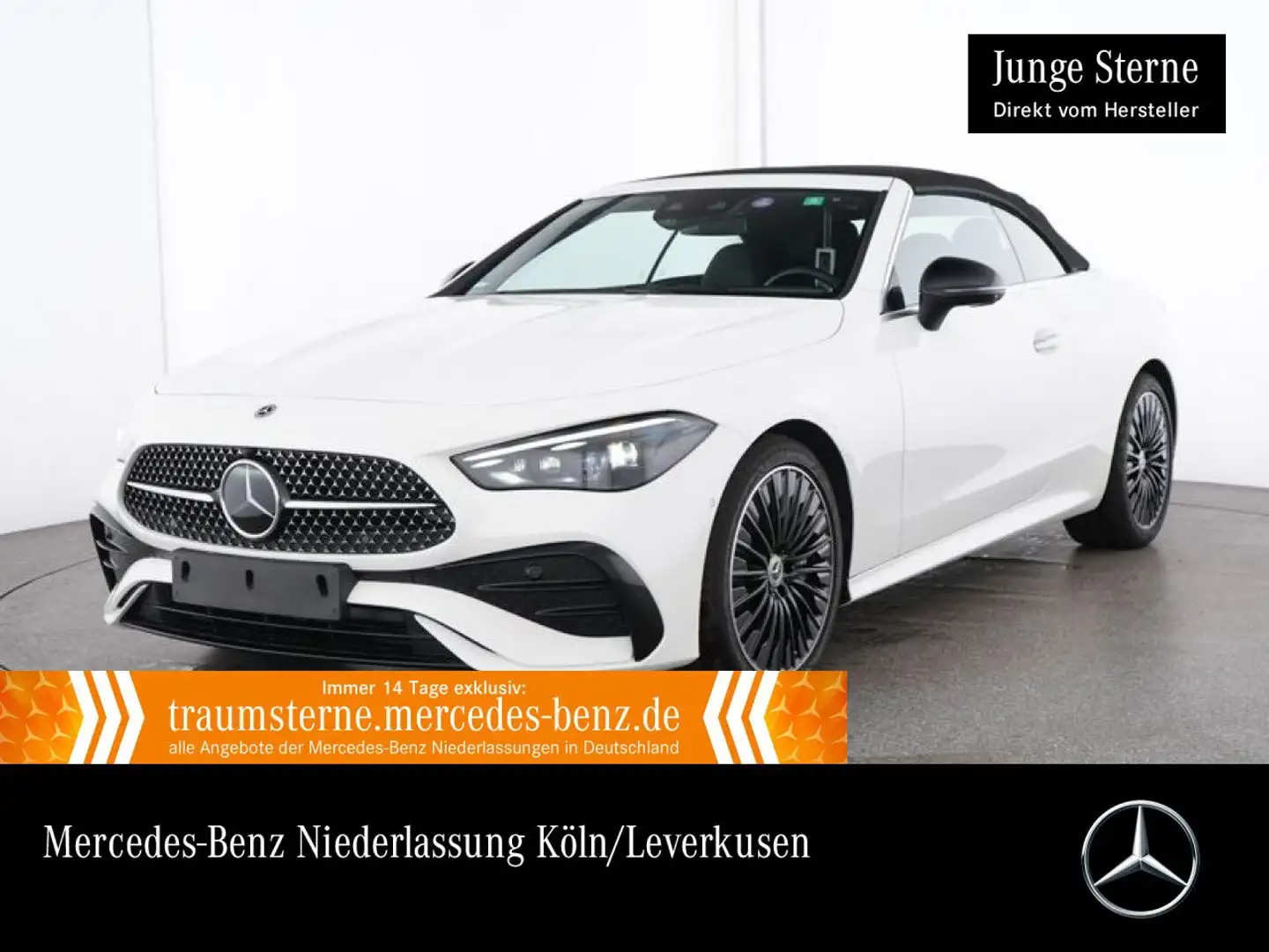 Mercedes-Benz CLE 450 4M AMG+NIGHT+360+KEYLESS+9G Weiß - 1