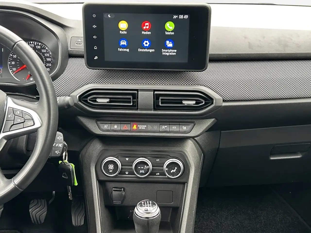 Dacia Sandero Comfort AHK, Kamera, SHZ, Klimaaut., миниатюра 14
