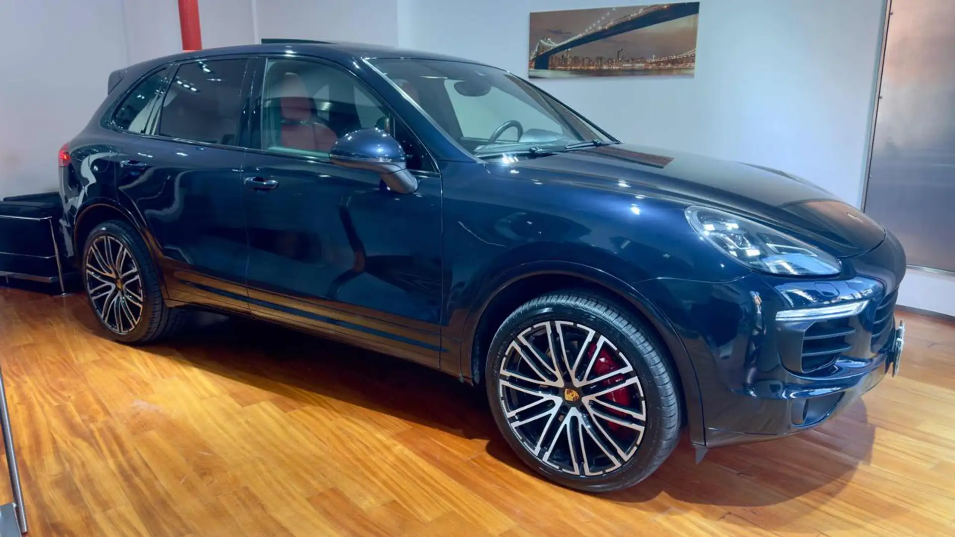 Porsche Cayenne 4.1 S Diesel Bleu - 1