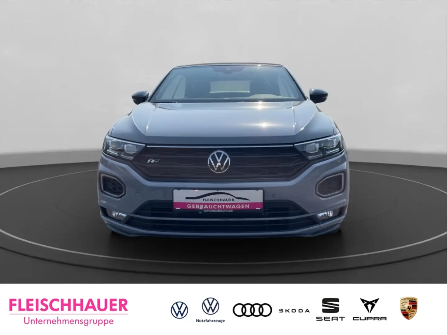 Volkswagen T-Roc Cabriolet R-Line Edition AHK LED beats RFK Leder R Grijs - 2