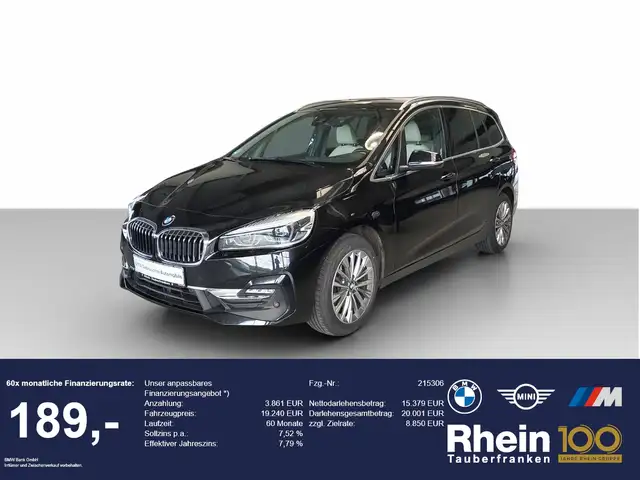 Bmw 220 220d xDr Gran Tourer Luxury ACC+/HUD/LHZ/CAM/MEM