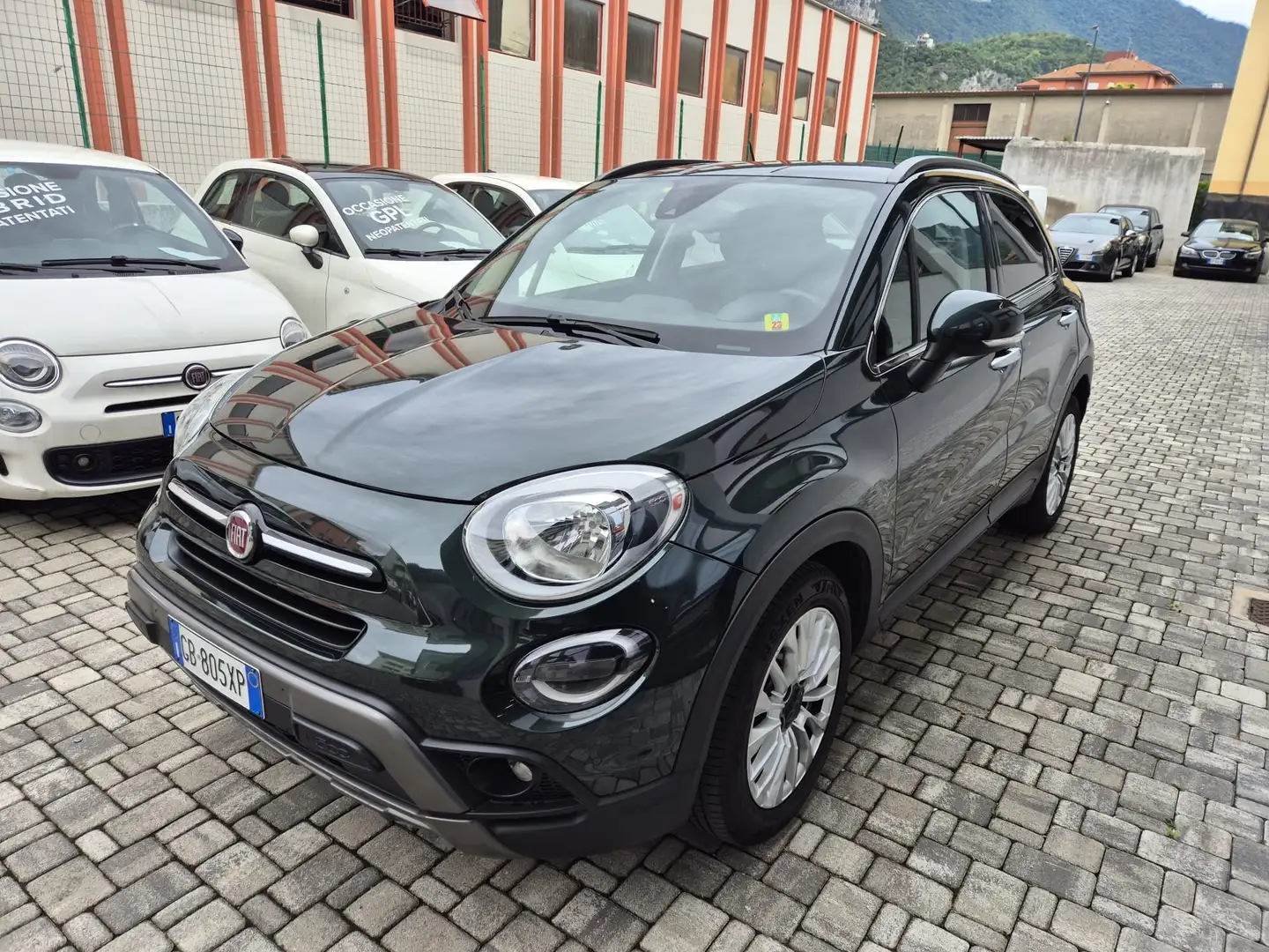 Fiat 500X Grün - 2