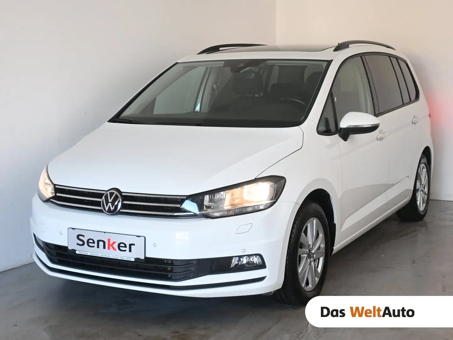 Volkswagen Touran Comfortline TDI DSG Weiß - 1