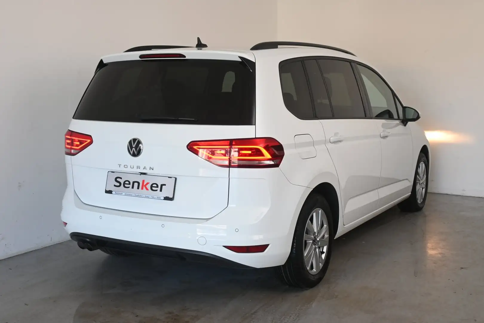 Volkswagen Touran Comfortline TDI DSG Weiß - 2
