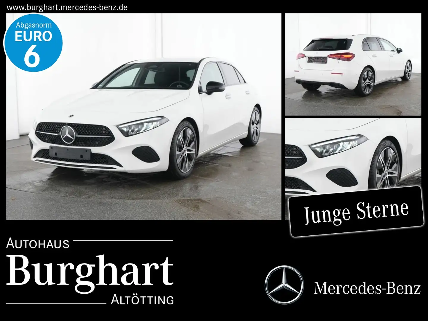 Mercedes-Benz A 180 A 180 Kompaktlimousine Progressive/Nav/Distronic Weiß - 1