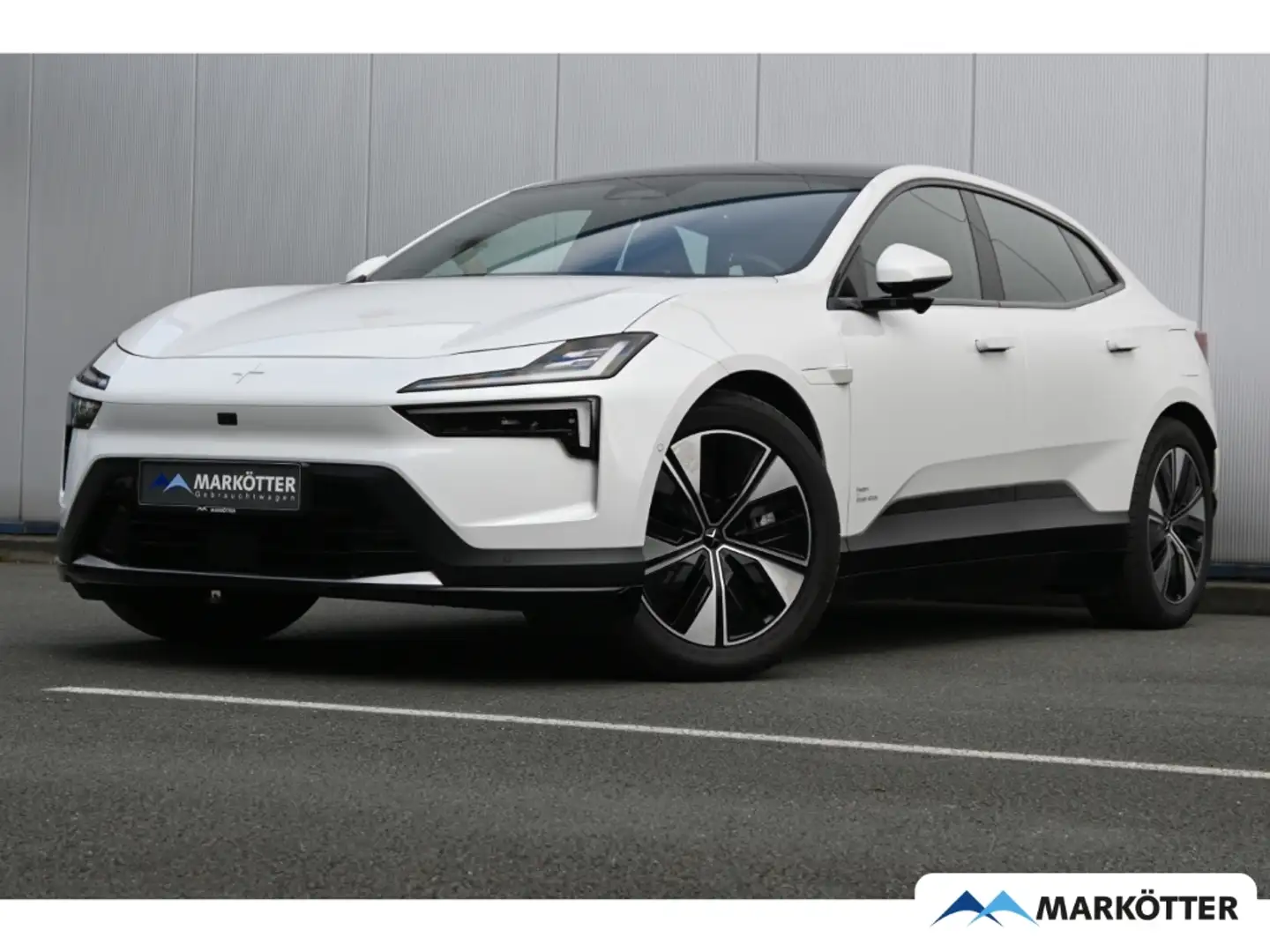 Polestar 4 Long Range Dual Plus ACC/HUD/H&K/360° Weiß - 1