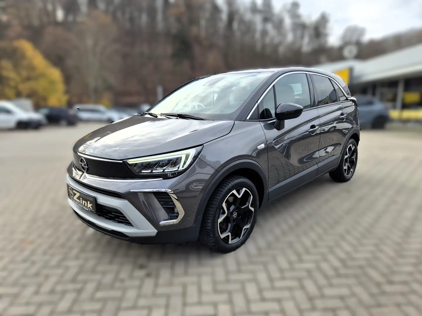 Opel Crossland Elegance Automatik LED LHZ SHZ Kamera Grau - 2