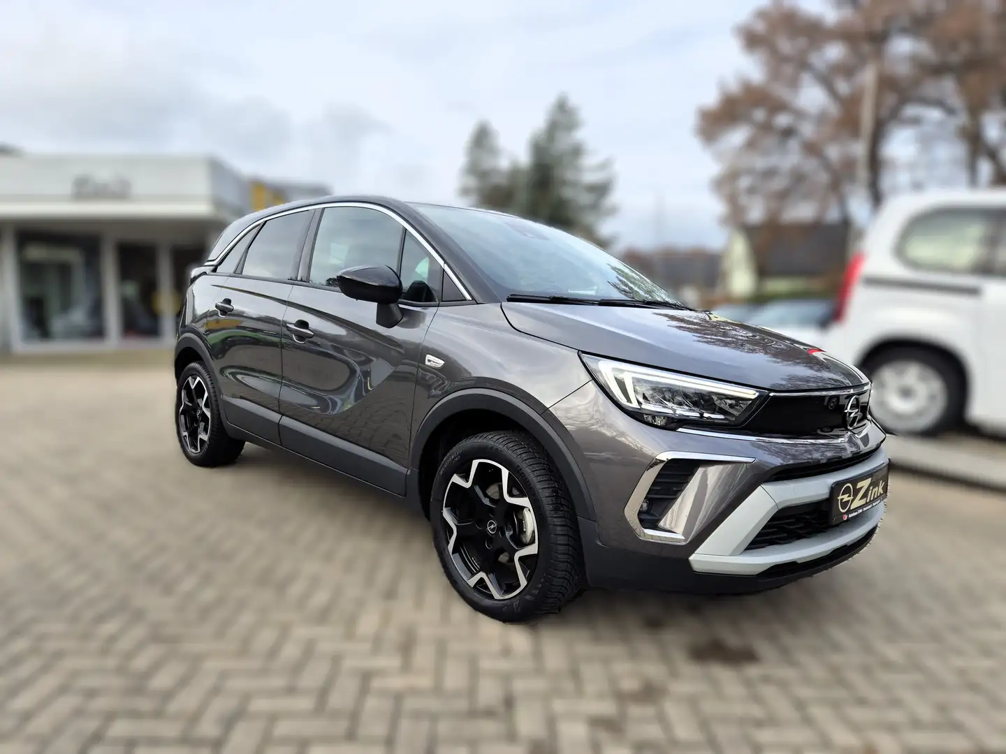 Opel Crossland Elegance Automatik LED LHZ SHZ Kamera Grau - 1