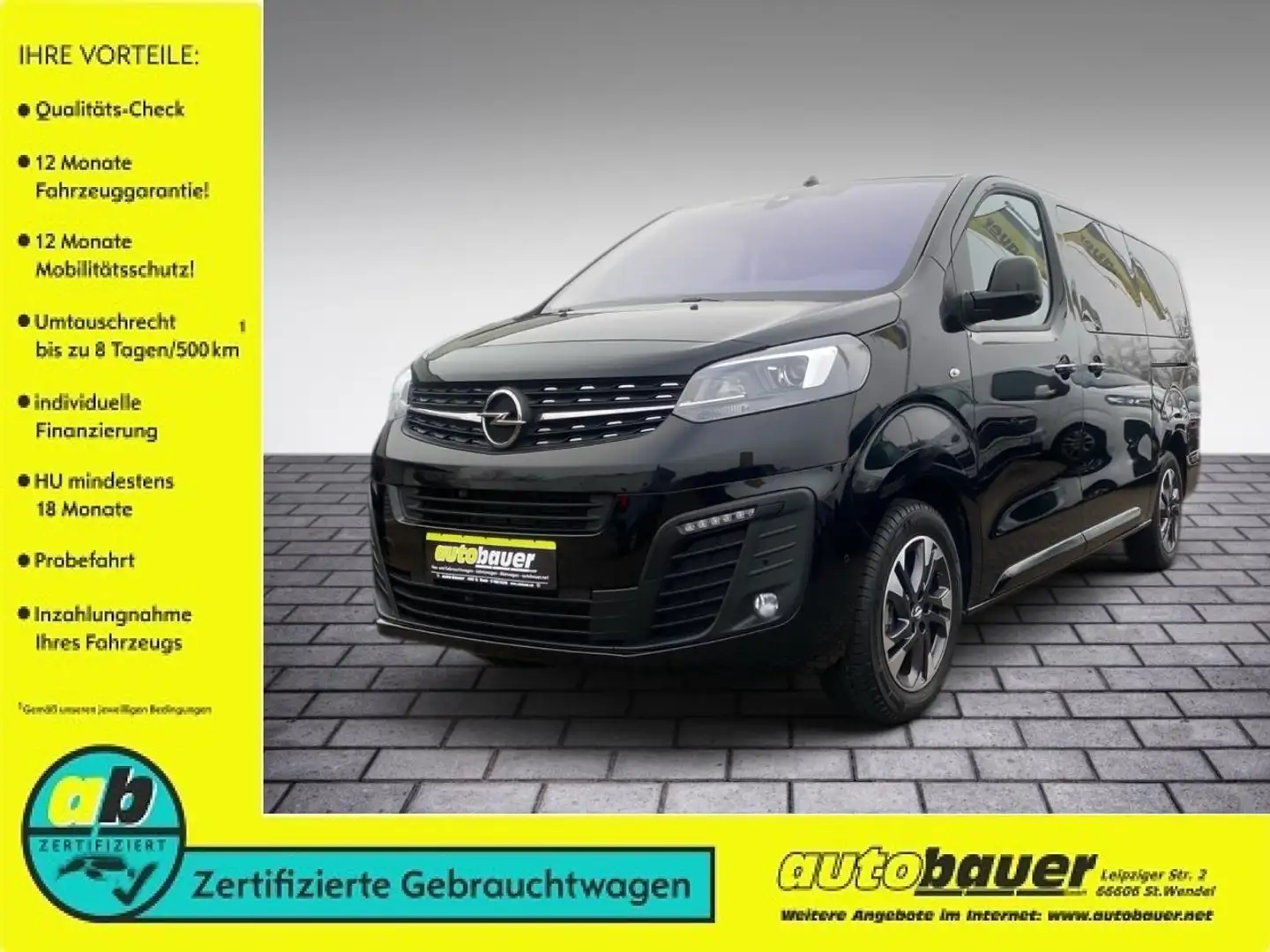Opel Zafira Elegance L Negro - 1