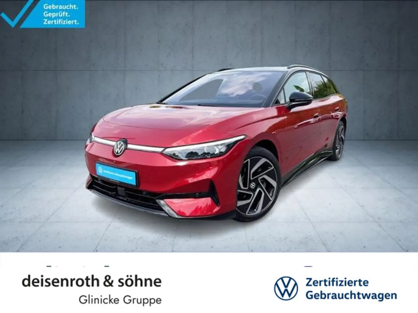 Volkswagen ID.7 Tourer Pro AHK/Matrix/Black/360/Assist/H&K/ Rot - 1